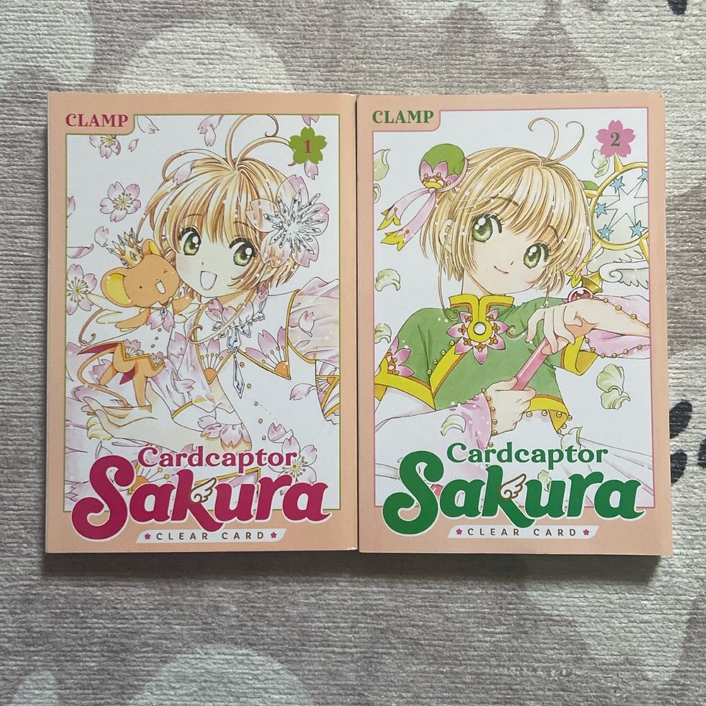 Cardcaptor Sakura Manga Books Vol 1-2